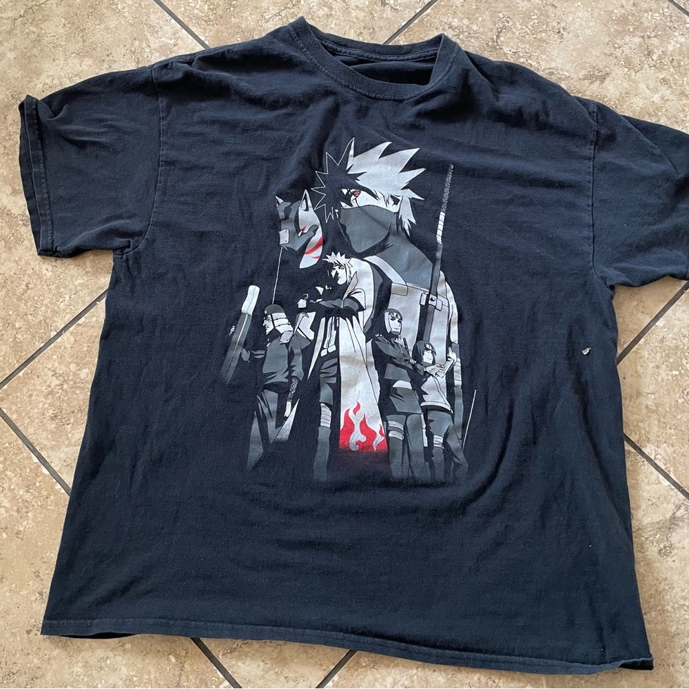 Dragon Ball Z T-shirt Large Black Vintage